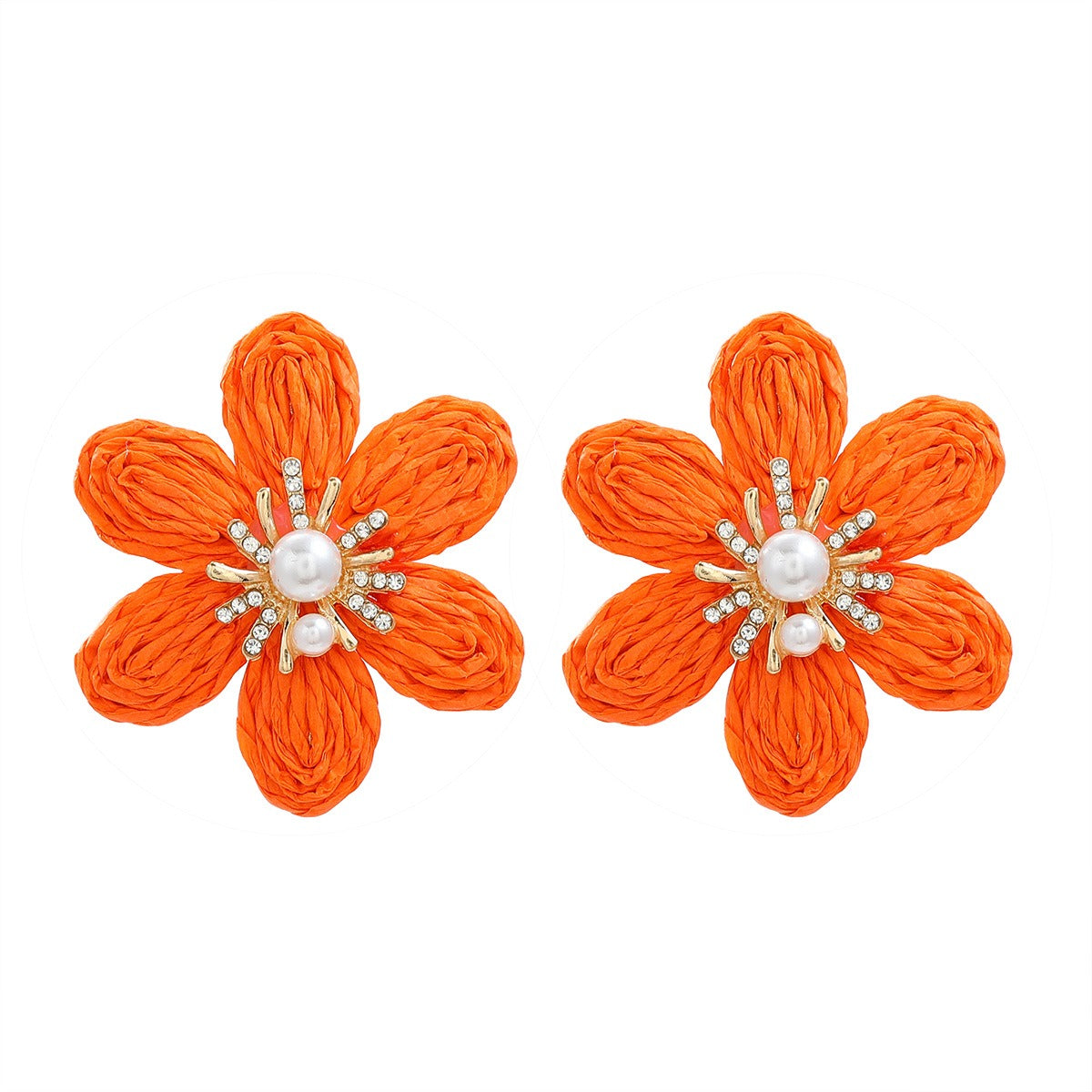 Lafite Flower Earrings and Earrings for Women's Party Flower Earrings