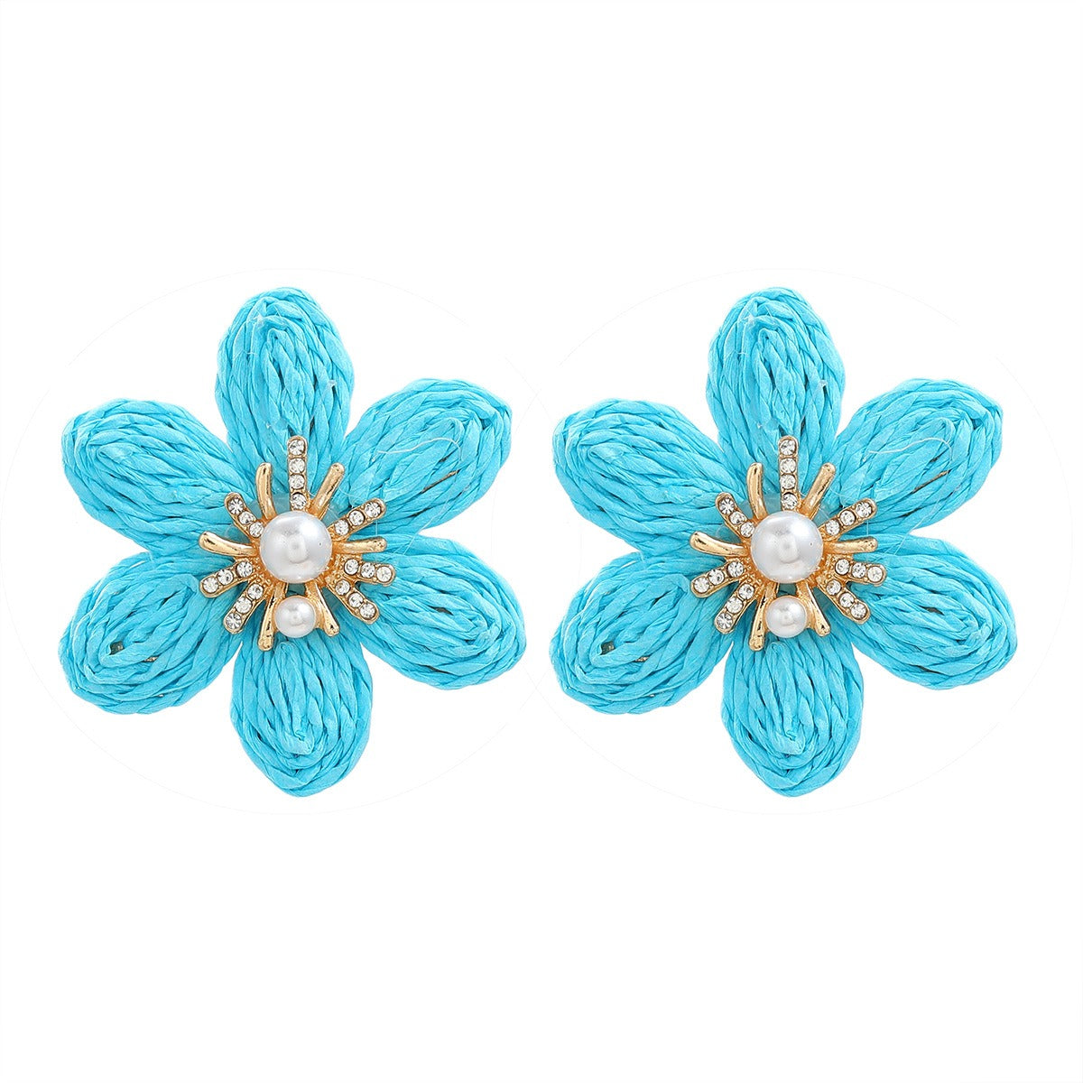 Lafite Flower Earrings and Earrings for Women's Party Flower Earrings