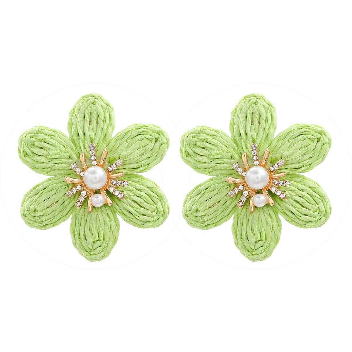Lafite Flower Earrings and Earrings for Women's Party Flower Earrings