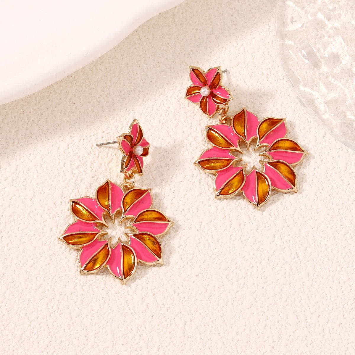 Retro niche exaggerated fashion trend temperament earrings