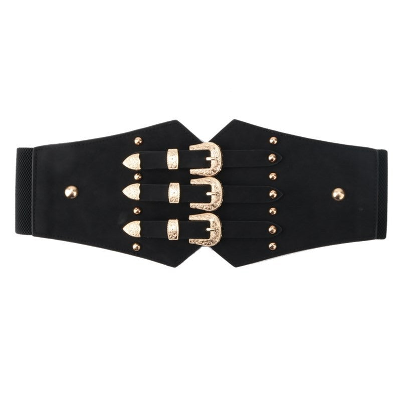 Versatile Wide Belt Elastic Corset