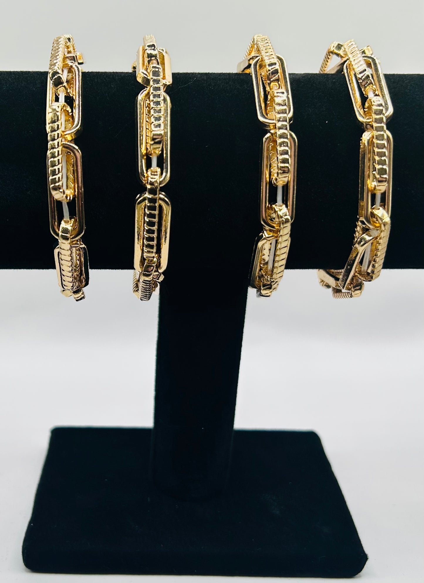 Gold Chain Link Bracelet