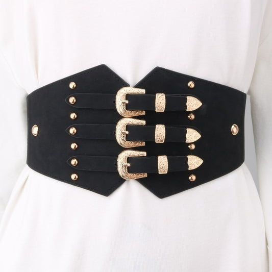 Versatile Wide Belt Elastic Corset