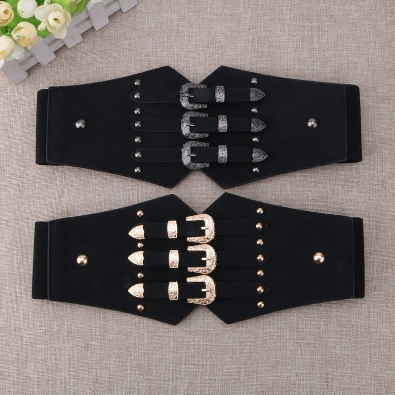 Versatile Wide Belt Elastic Corset