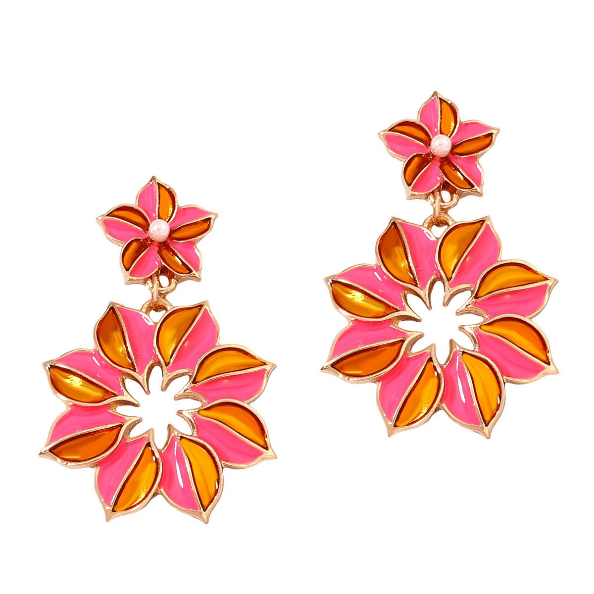 Retro niche exaggerated fashion trend temperament earrings