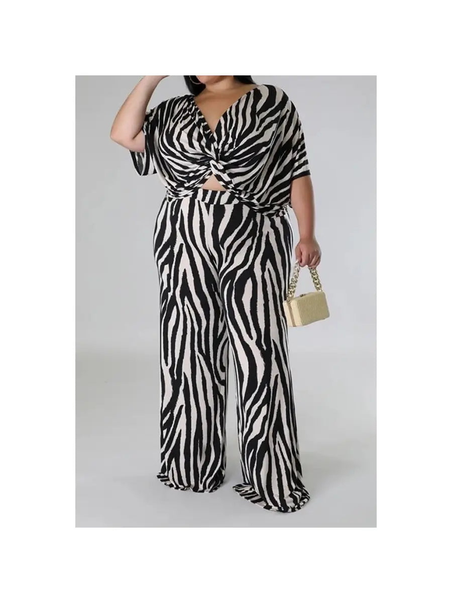 Zebra Print 2pc Set