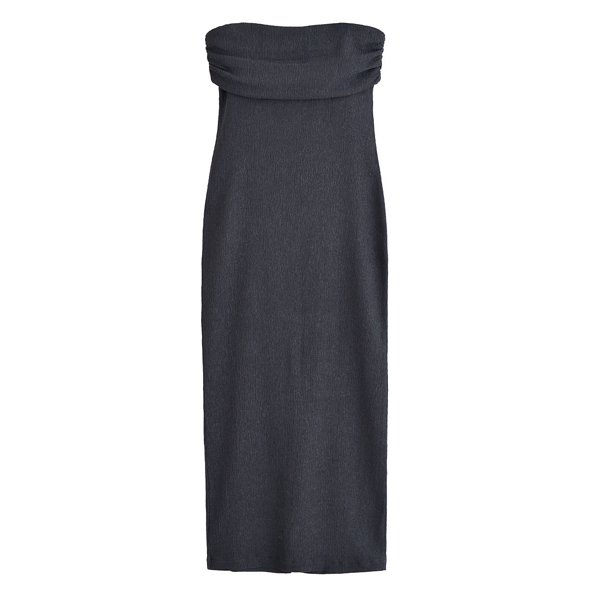 Street fashion chest hugging off shoulder dress for women