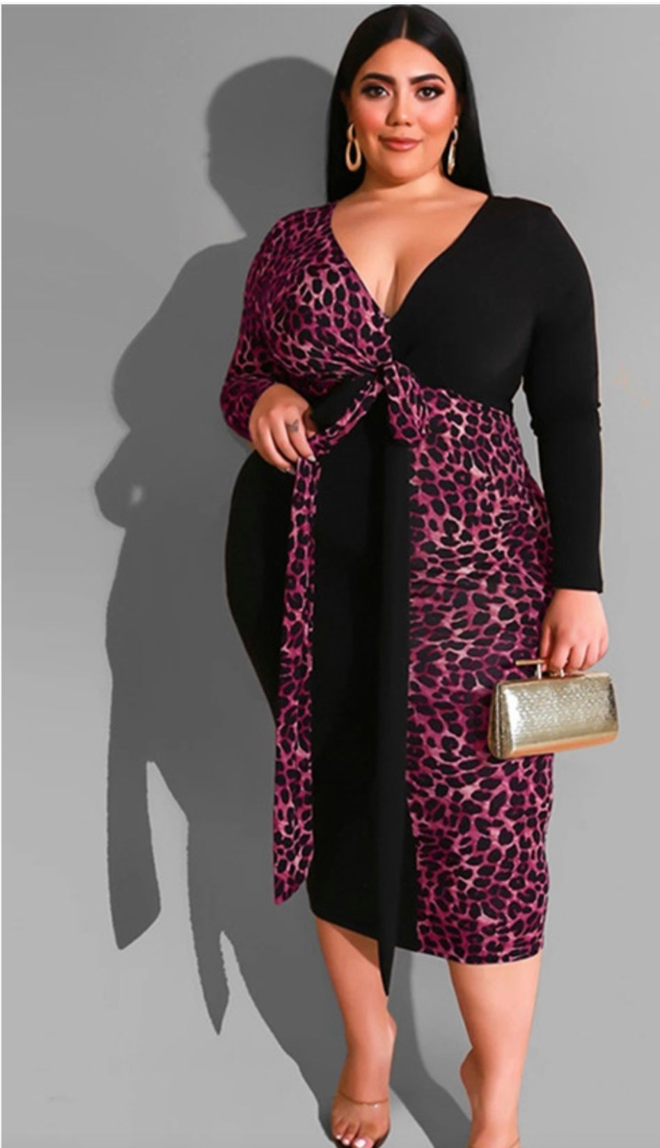 Leopard Midi Dress